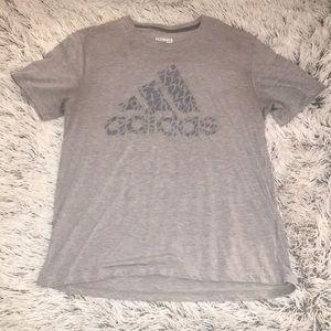 Grey adidas ultimate tee.